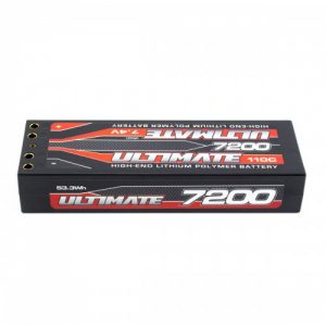 Batería 2S de 7200 mAH y 110C de descarga.