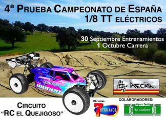 4ª Prueba Campeonato de España 1/8 TT Eco (Toledo).