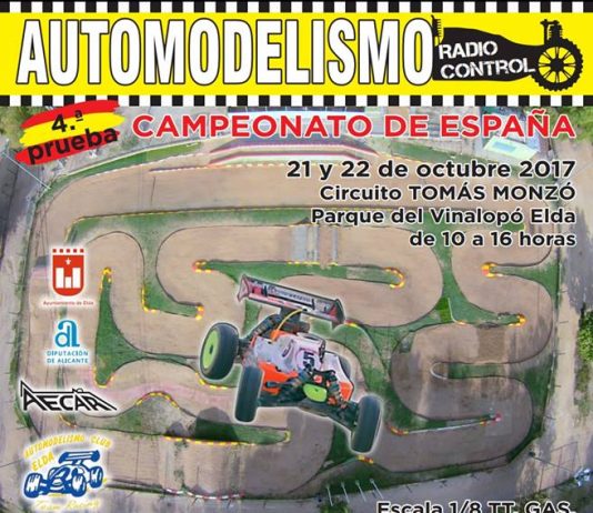 Campeonato de España A 1/8 TT, ultima prueba en Elda (Alicante)