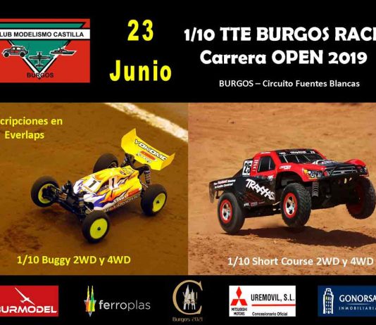 Club Modelismo Castilla – 23 de Junio – 1/10 TTE Burgos Race 2019.