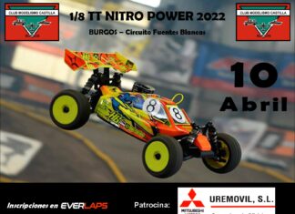 1/8 TT NITRO POWER 2022 (OPEN) Burgos. 10 de Abril.