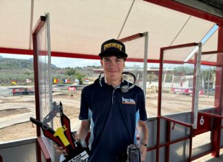 DAVID TODD CAMPEÓN DE EUROPA B 1/8 TT GAS EN SAX.